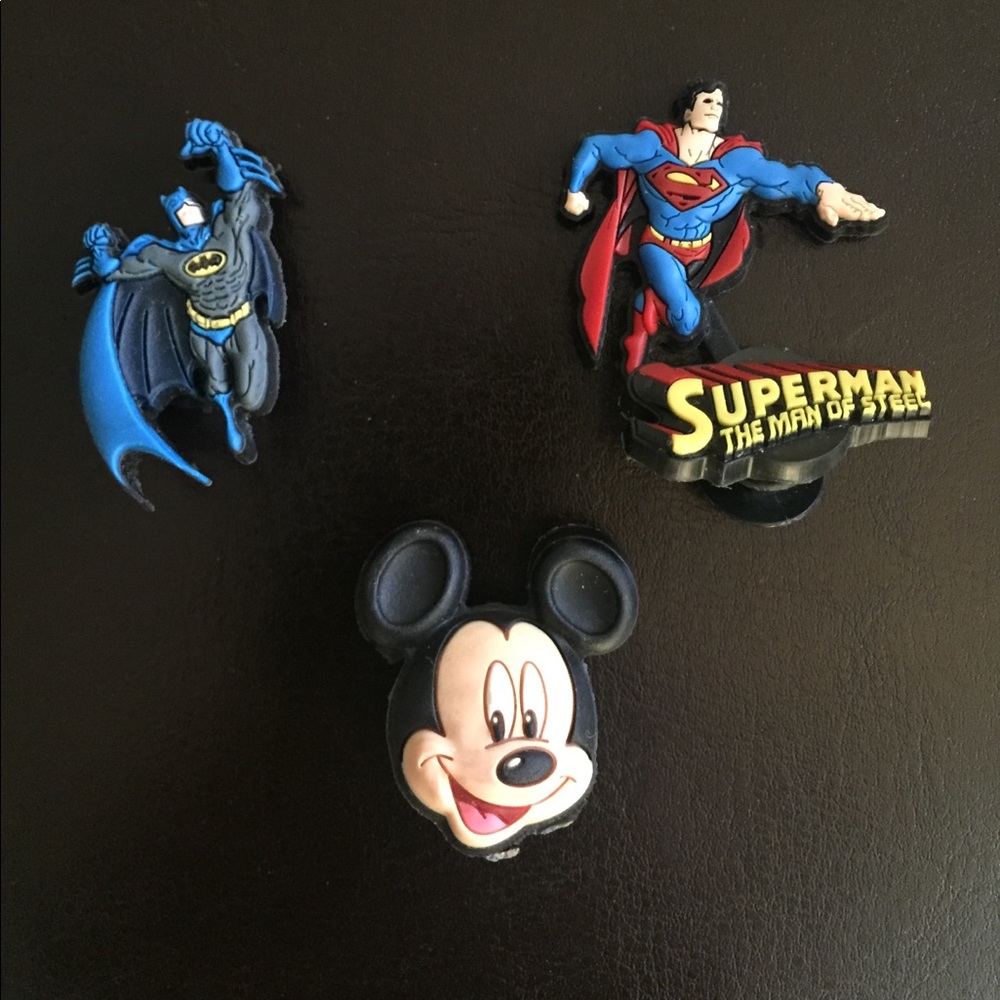 Crocs Charms ♥️ Superman & Mickey Mouse ♥️